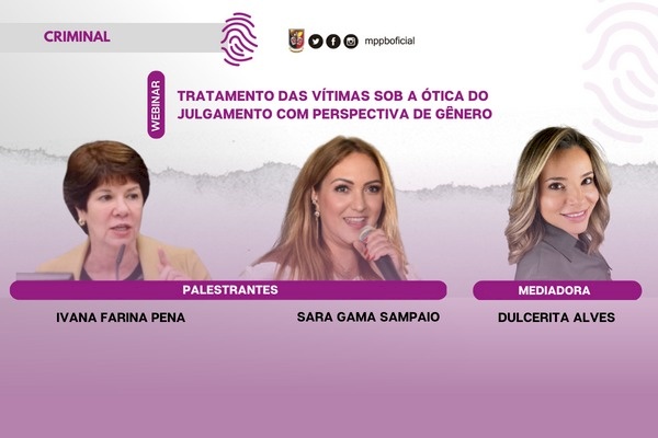 MPPB inscreve para webinário sobre tratamento de vítimas e julgamento com perspectiva de gênero
