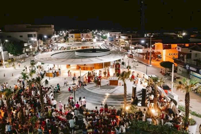 Obra da Grande Praça Central de São José de Piranhas