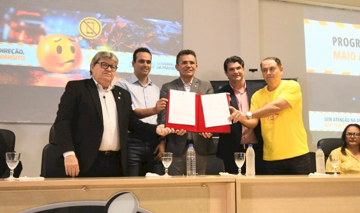 Slenidade de abertura do Movimento Maio Amarelo