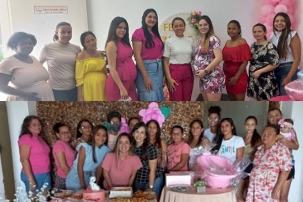 Gestantes são contempladas com kits de higiene infantil e enxoval, em Marizópolis 