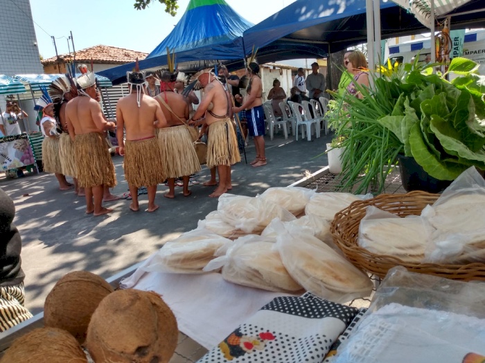 1ª Feira da Agricultura Familiar Indígena em Baía da Traição