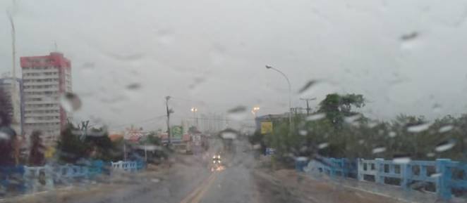Chuvas por toda Paraíba