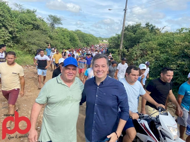 Prefeito, Claudio Antônio, e o Deputado Estadual, Júnior Araújo