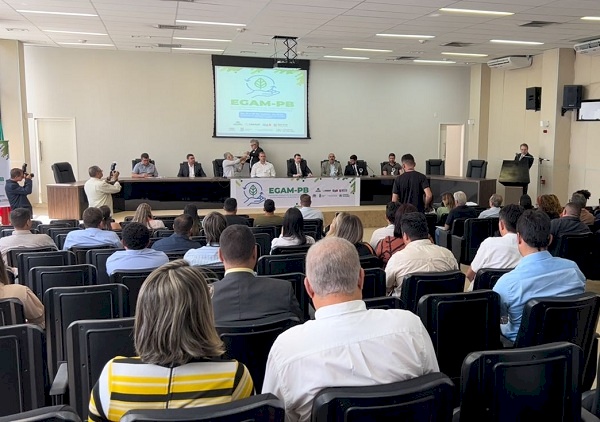 Encontro Formativo da Estruturação da Gestão Ambiental (EGAM-PB) para representantes de 22 municípios paraibanos
