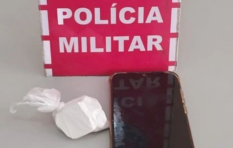 Apreensão de drogas pela Polícia Militar