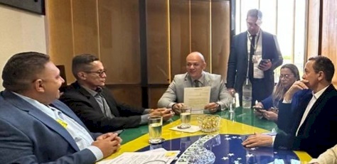 Prefeito de Aparecida João Neto  em Brasília-DF