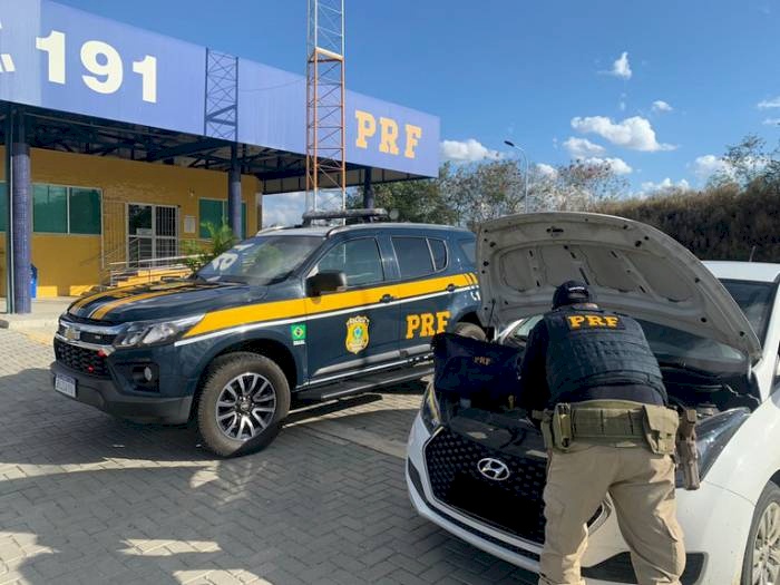 Veículos recuperados pela PRF na Paraíba