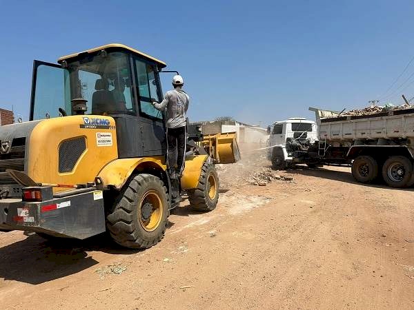 Obra de construção da Alça Oeste em Sousa