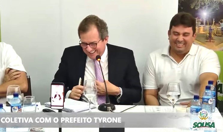 Prefeito Tyrone, e Helder Carvalho