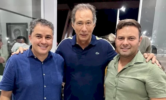 Efraim, Gilberto, e Thiago Cartaxo