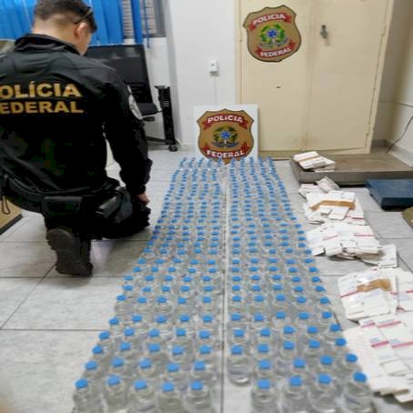 348 frascos de medicamentos contrabandeados