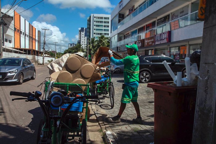 Coleta seletiva em João Pessoa