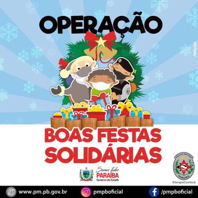 Operação Boas Festas Solidárias
