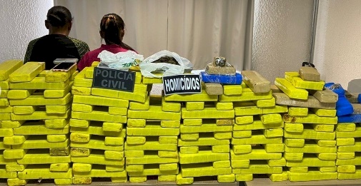 Drogas apreendidas pela polícia civil em João Pessoa 