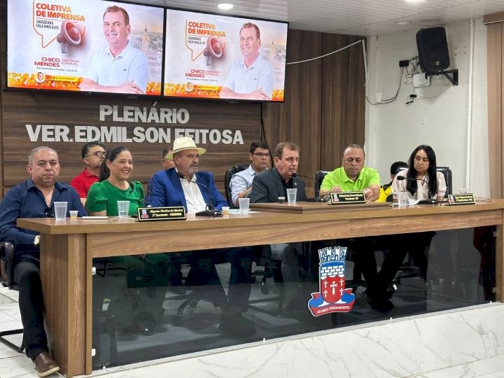 Deputado Chico Mendes, assegura sua pré-candidatura a Prefeito de Cajazerias