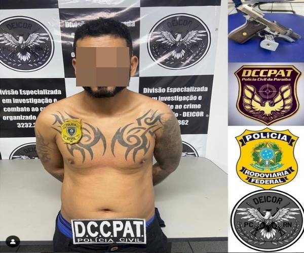 Prisão de investigado em ação integrada entre a DCCPAT, o DEICOR e a PRF