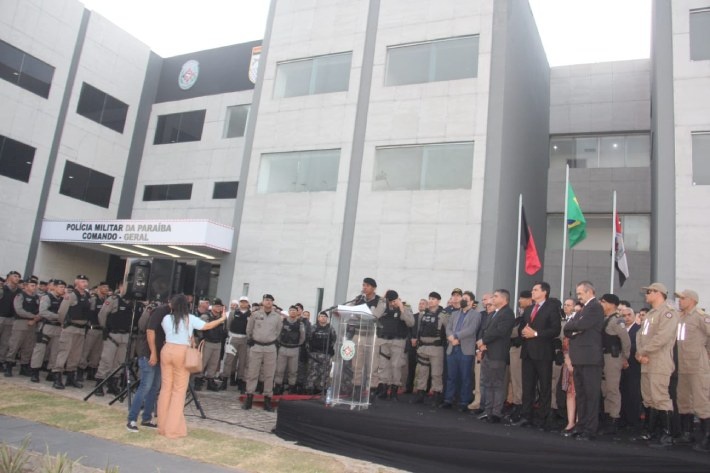 O secretário de Estado da Segurança Pública e Defesa Social, Jean Francisco Nunes, ressaltou a importância do novo Comando-Geral da PM