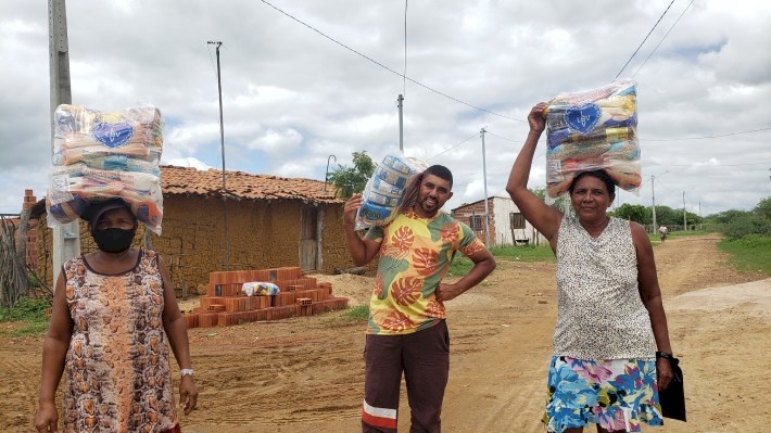 Famílias beneficiadas pela LBV