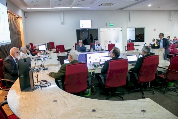 Sessão do Tribunal de Contas do Estado da Paraíba