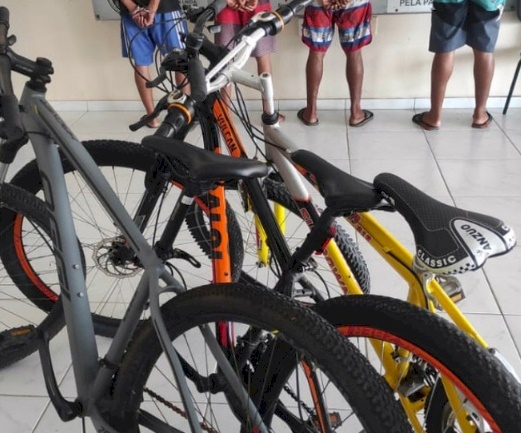 Polícia Civil prende grupo investigado por furtar bicicletas em condomínios de João Pessoa