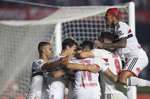 Jogadores do São Paulo