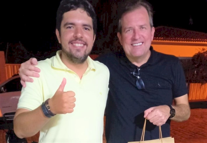 Fábio Braga com o Prefeito, Fábio Tyrone