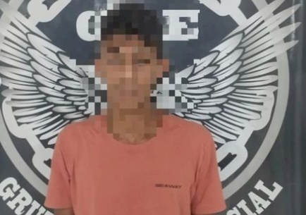 Adolescente apreendido pela Polícia Civil 