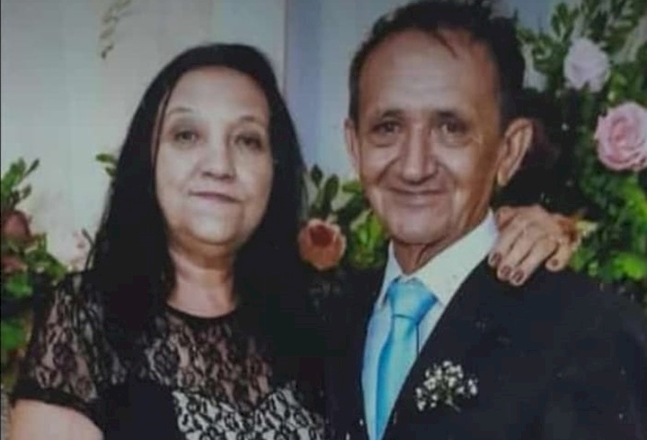 Dona Carmelita, segunda vítima do acidente com seu irmão, Francisco Xavier