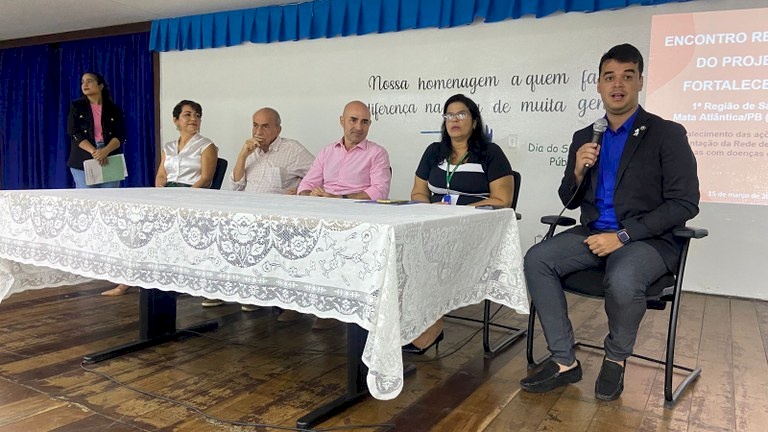 Encontro Regional promovido pela Secretaria de Estado da Saúde (SES)