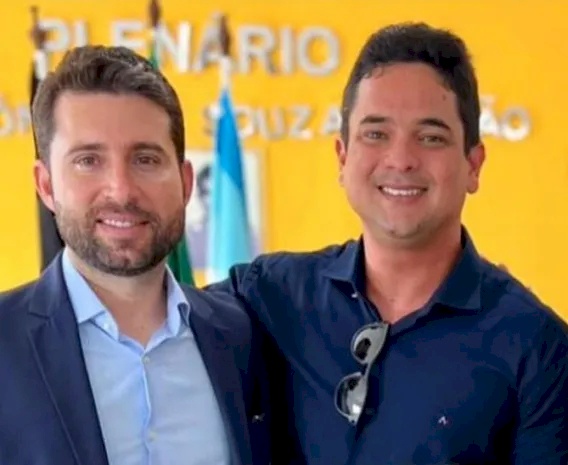 Deputado Michel Henrique e Netinho de Lando