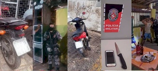 Polícia realizou operações e finalizou a semana com prisões e apreensões