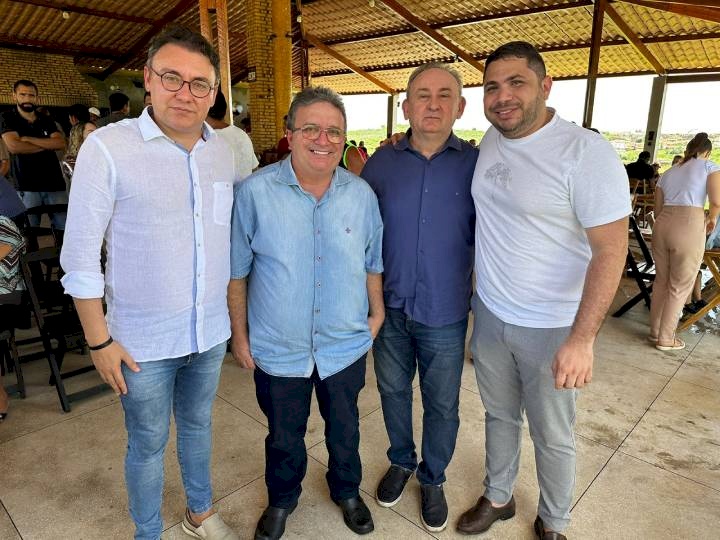 Heron Cid, Joaquim Hugo, Zé de Pedrinho, e Júnior do Peixe