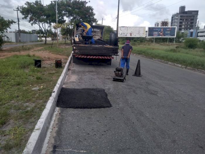Serviços de manutenção da Secretaria de Infraestrutura (Seinfra)