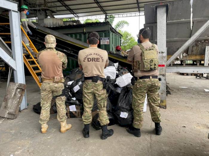 PF incinera mais de uma tonelada de drogas