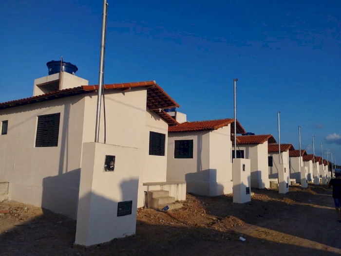 casas do Programa Parceiros da Habitação, na Paraíba