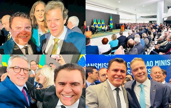 Wilson Santiago prestigia posse do presidente Lula e de ministros do novo governo