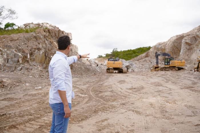 Andamento das obras do Arco Metropolitano de Campina Grande