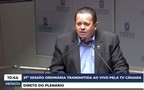 O vereador Olimpio Oliveira