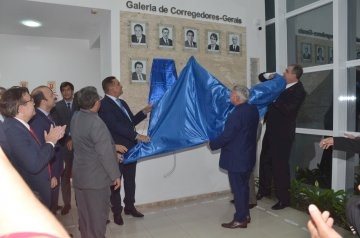 Descerramento da galeria de ex-corregedores do TJPB