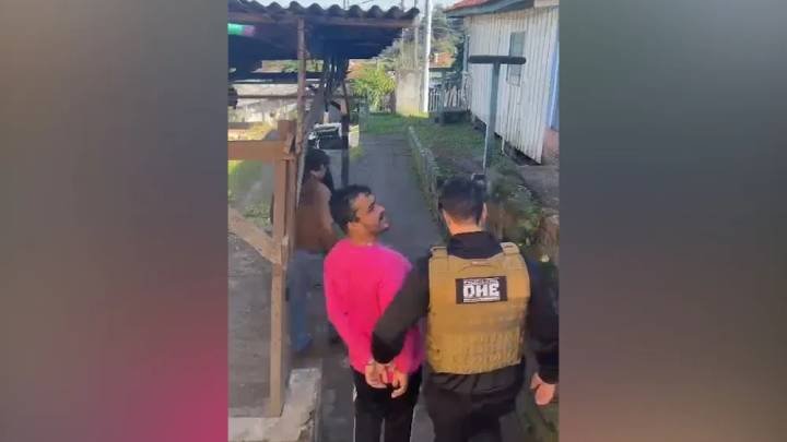 Suspeito do crime de homicidio