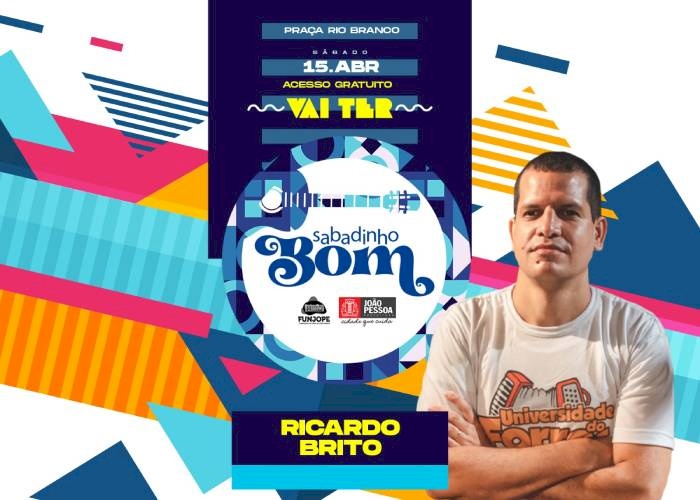 ‘Sabadinho Bom’ tem apresentação de Ricardo Brito neste fim de semana