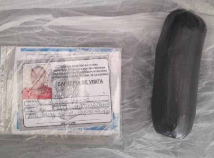Droga apreendida com jovem no Presídio Padrão de Cajazeiras