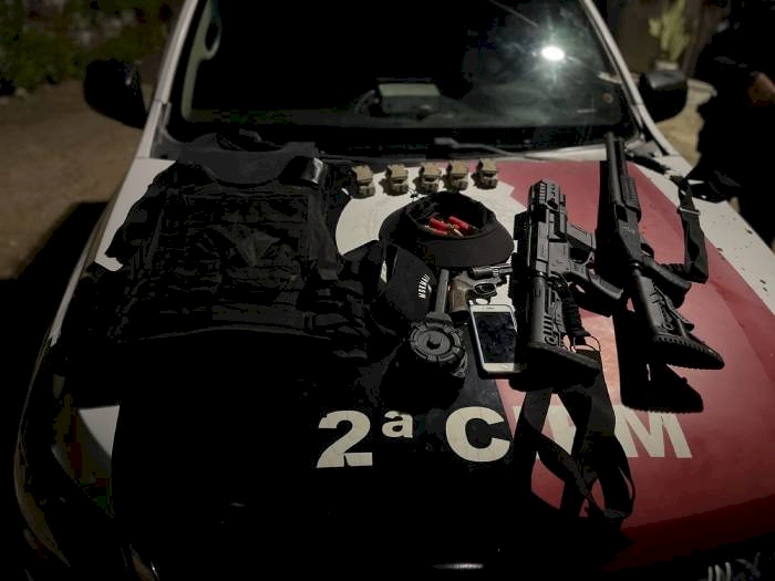 Apreensão de 80 kg de drogas e 44 armas na Paraíba