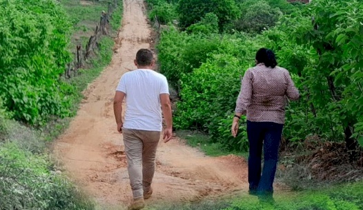 Vistoria Técnica na zona rural de Aparecida 