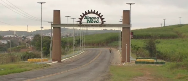 Entrada do município de Alagoa Nova 