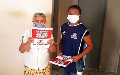 Vigilância em Saúde realiza mobilização de combate ao Aedes aegypti no município de Aparecida