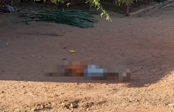 Imagem do homicídio ocorrido em Patos, sertão da Paraíba 