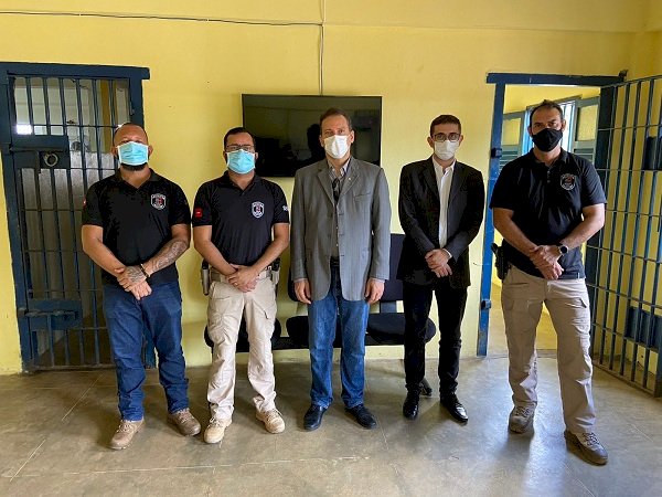 Ministério Público realiza vistoria na Penitenciária Padrão de Santa Rita