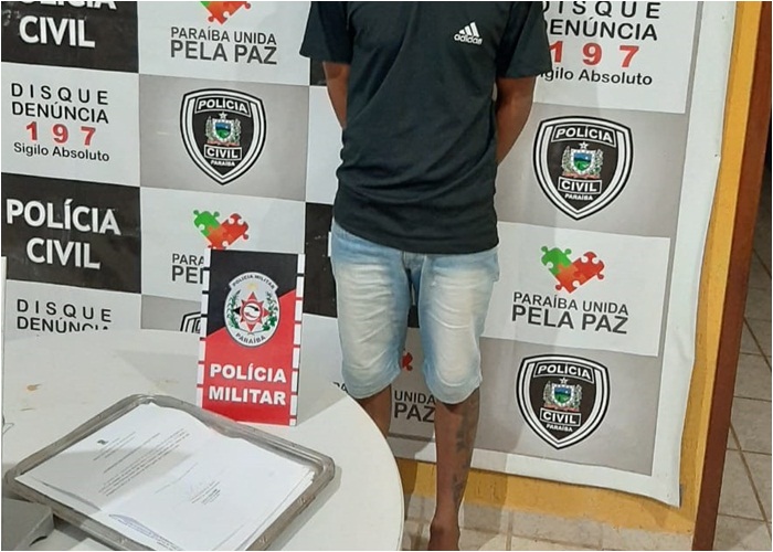 Jovem preso