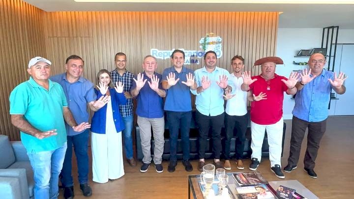 Oposição de Marizópolis durante encontro com Hugo Motta
